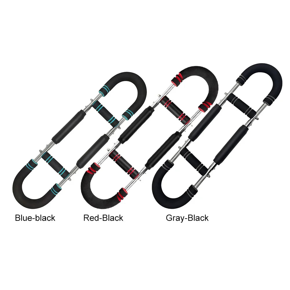 – Adjustable Resiest & Arm Exerciser | Home Workout Equipment Stance Chfor Strength & Muscle Training