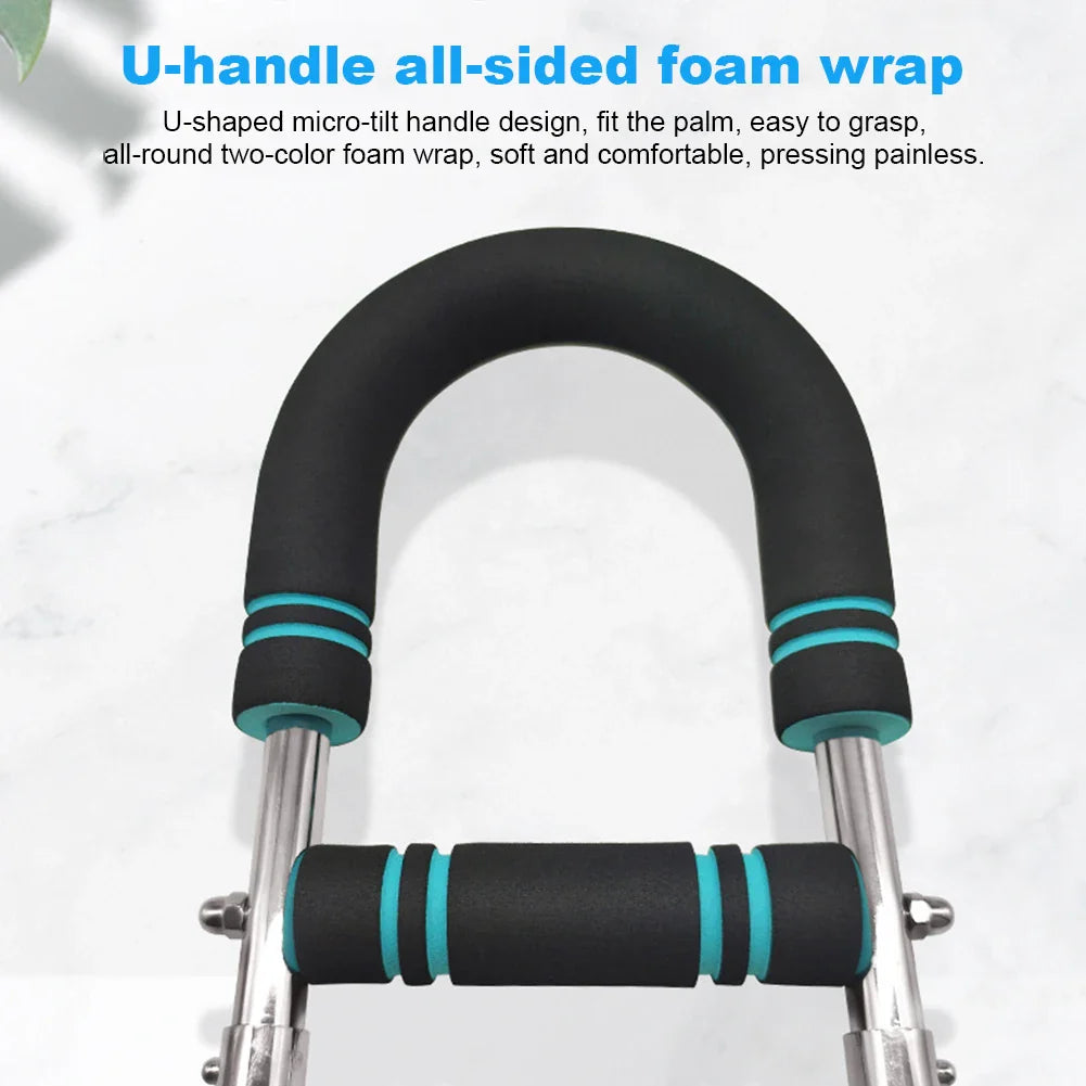 – Adjustable Resiest & Arm Exerciser | Home Workout Equipment Stance Chfor Strength & Muscle Training