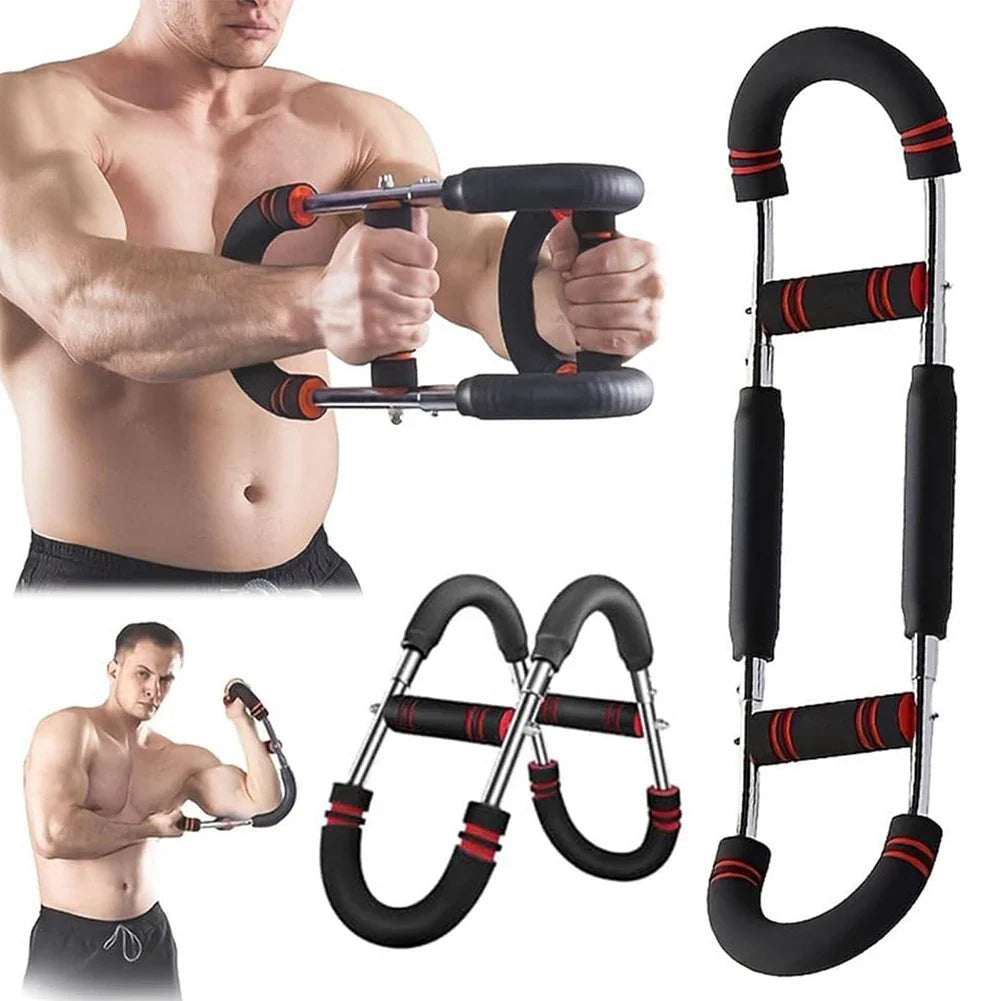 – Adjustable Resiest & Arm Exerciser | Home Workout Equipment Stance Chfor Strength & Muscle Training