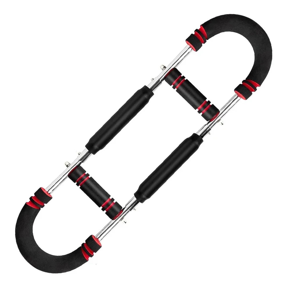 – Adjustable Resiest & Arm Exerciser | Home Workout Equipment Stance Chfor Strength & Muscle Training