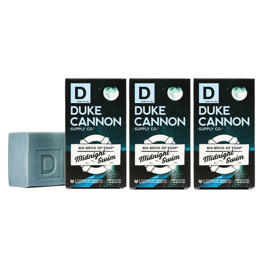 Duke Cannon Big Brick of Soap Midnight Swim (Pack of 3)
