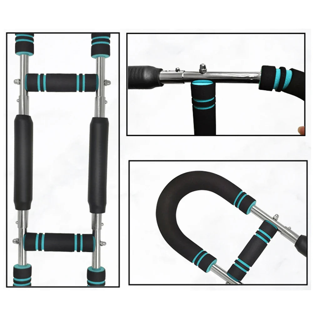 – Adjustable Resiest & Arm Exerciser | Home Workout Equipment Stance Chfor Strength & Muscle Training