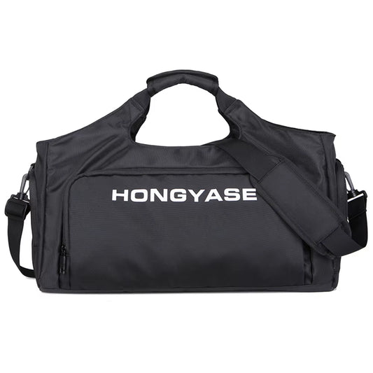 Oxford Fitness Bag Large Capacity Sports Backpack Waterproof with Shoe Compartment Multifunctional Hand-Held for Travel Swimming